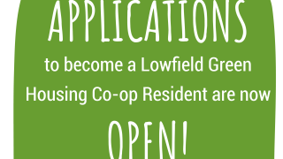 graphic about applications to become a lowfield green resident