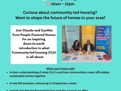 flyer for CLH event